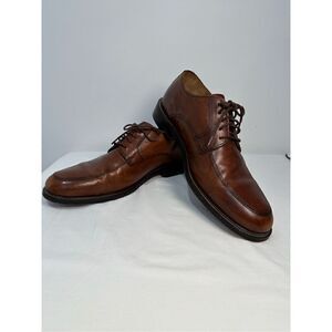 Bostonian men’s brown 2 pod comfort men’s leather shoes size 10.5W  #S-0706